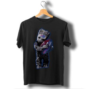 Baby Groot Hug Buffalo Bills Football T Shirt