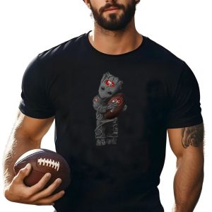 Baby Groot San Francisco 49ers football shirt