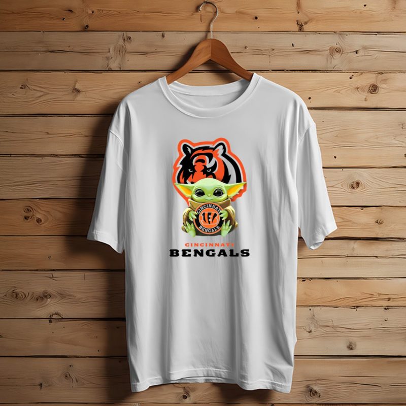 Baby Yoda Cincinnati Bengals T Shirt 1 T Shirt 1