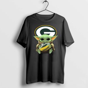 Baby Yoda Hand Green Bay Packers shirt
