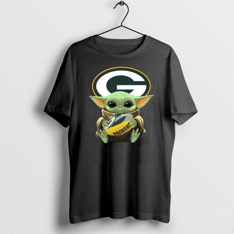 Baby Yoda Hand Green Bay Packers Shirt T Shirt 1 0
