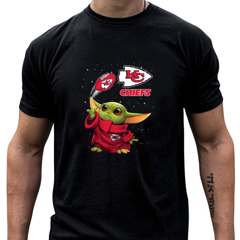 Baby Yoda Kc Chiefs Football Magic T Shirt T Shirt 1 1