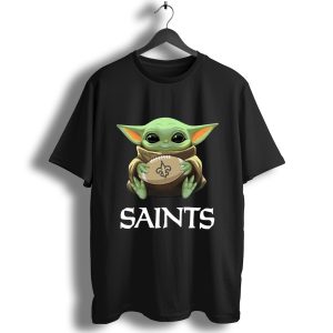 Baby Yoda New Orleans Saints T-Shirt