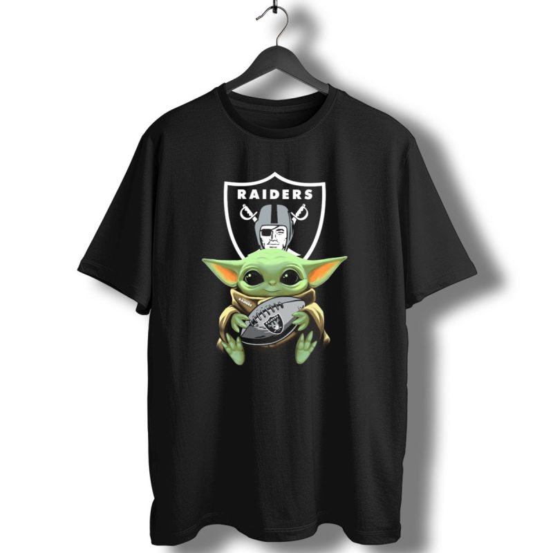 Babyyoda Raiders Football Mandalorian Crossover T Shirt 1 T Shirt 1