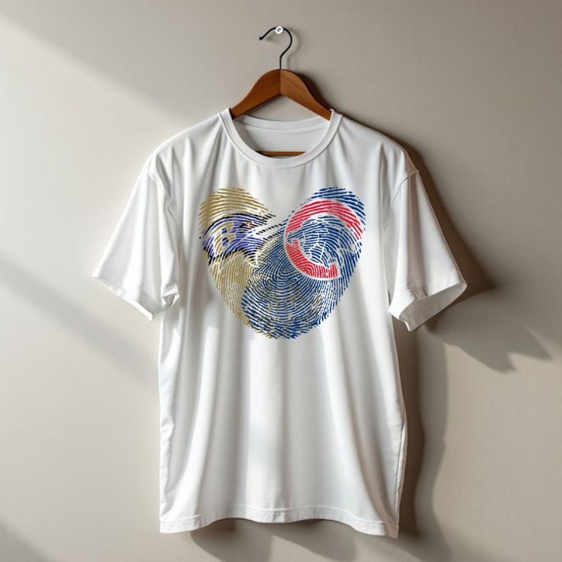 Baltimore Ravens Chicago Cubs Its In My Dna T Shirt 1 T Shirt 1