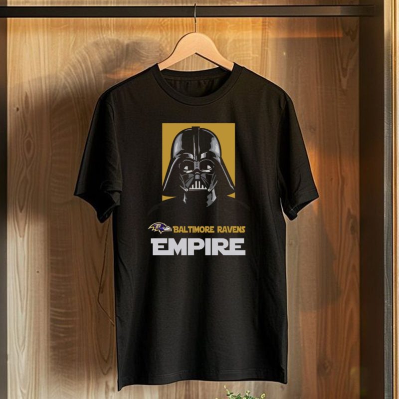 Baltimore Ravens Empire Darth Vader Ravens T Shirt 1 T Shirt 1