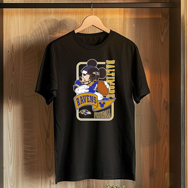 Baltimore Ravens Football Mickey Disney T Shirt 1 T Shirt 1