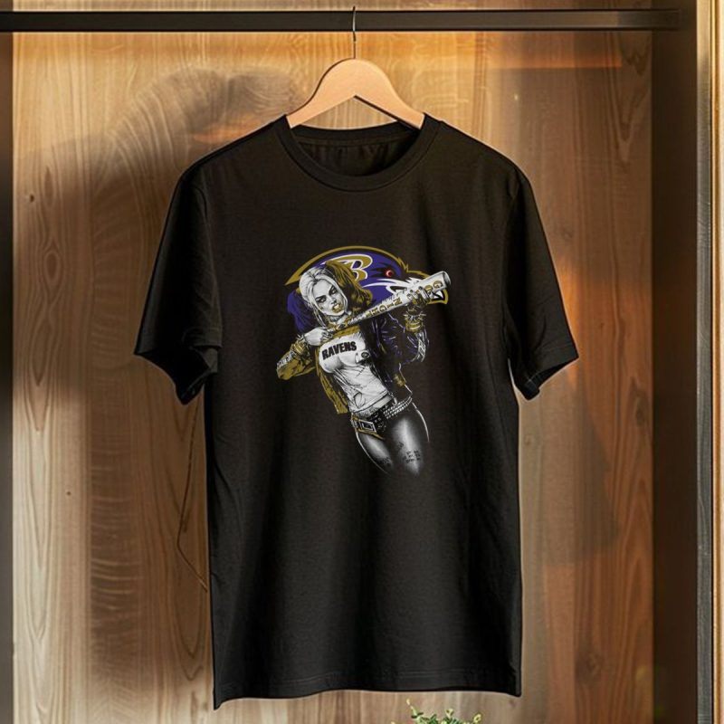 Baltimore Ravens Harley Quinn T Shirt T Shirt 1