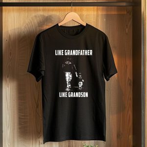 Baltimore Ravens Like GrandFather Like GrandSon T-Shirt