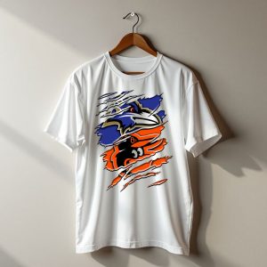 Baltimore Ravens Orioles Logo Mashup Rah 101 T-Shirt