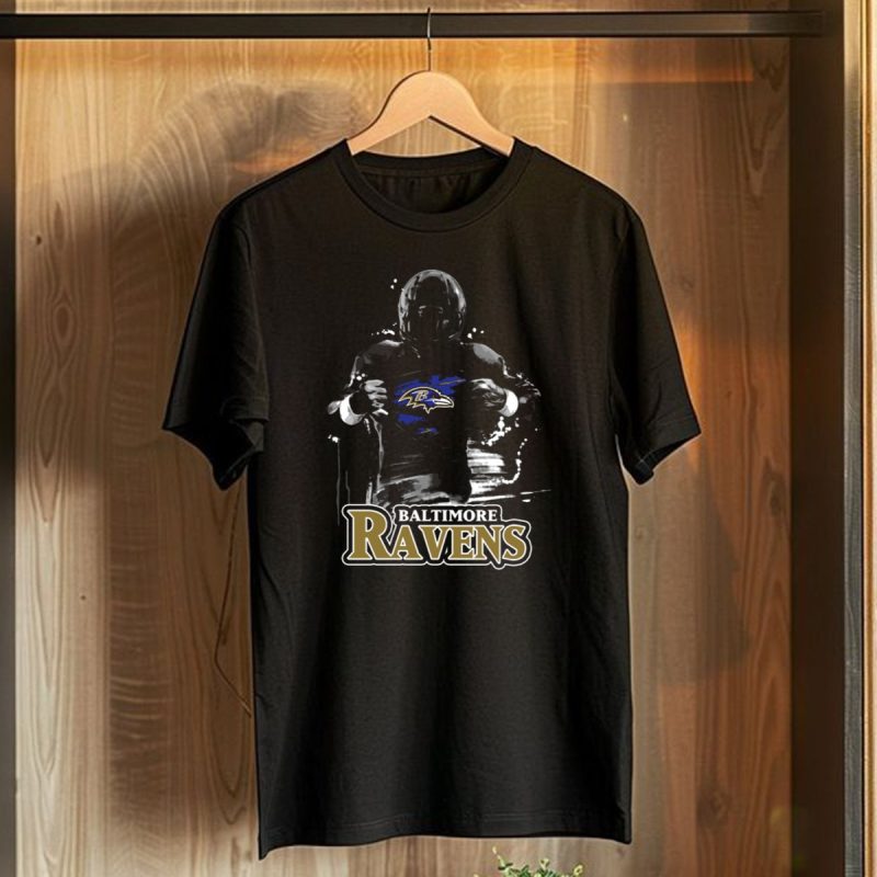 Baltimore Ravens Superhero Football Player T Shirt 1 T Shirt 1