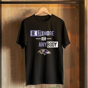 Baltimore Ravens Vs Anybody T-Shirt