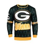 Bart Starr Green Bay Packers Ugly Sweater