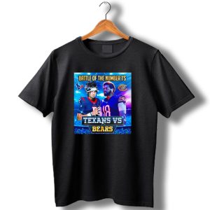 Battle Of The Number 1S Texans Vs Bears Houston Texans Chicago Bears T Shirt
