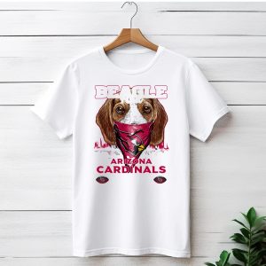 Beagle And Arizona Cardinals For Life T-Shirt