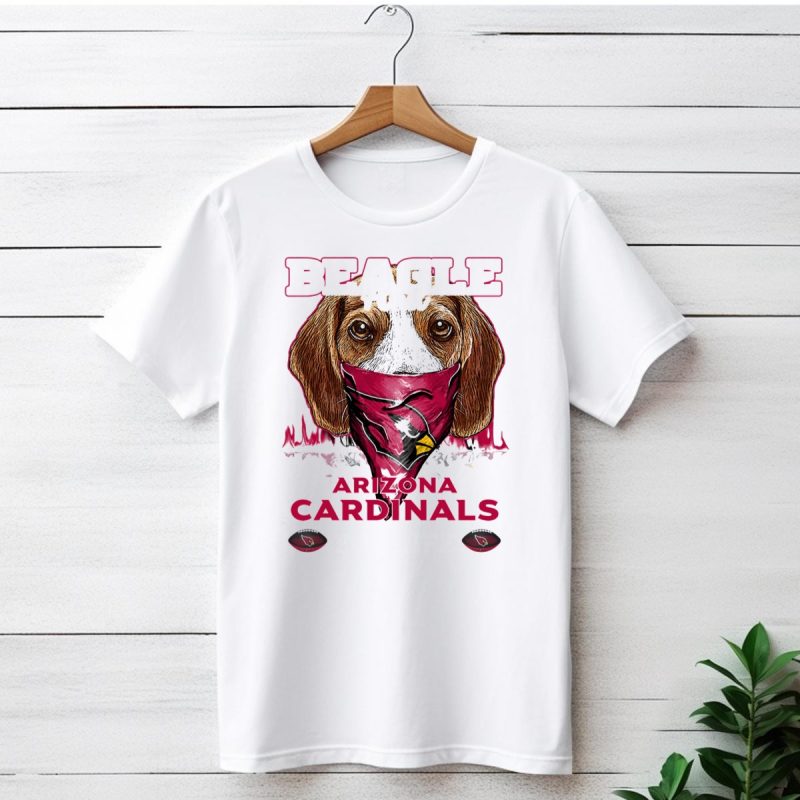 Beagle And Arizona Cardinals For Life T Shirt 1 T Shirt 1