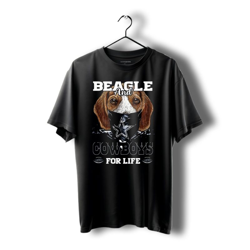 Beagle And Cowboys For Life Dallas Cowboys T Shirt 1 T Shirt 1 1