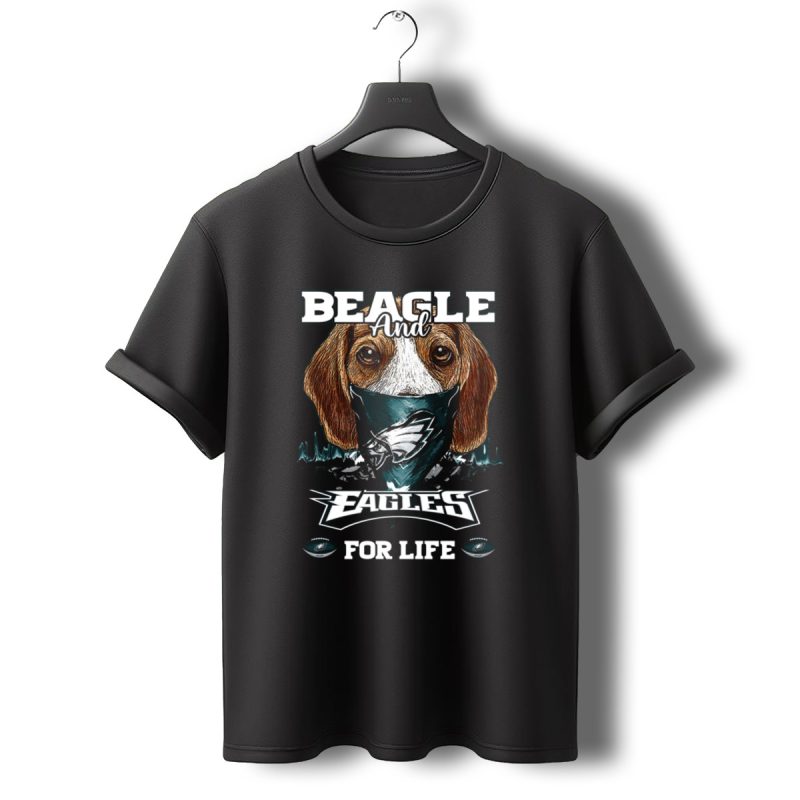 Beagle And Eagles For Life T Shirt T Shirt 0 1