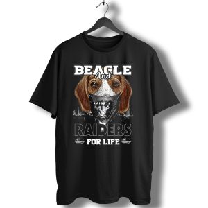 Beagle And Raiders For Life T-Shirt