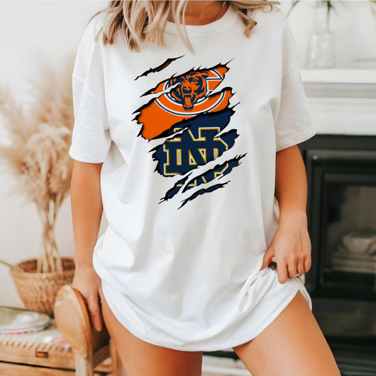 Bears-Notredame-Bears-Notredame-Chicago-Bears-Notre-Dame-Logo-Combo-T-Shirt-1_t-shirt-3_4