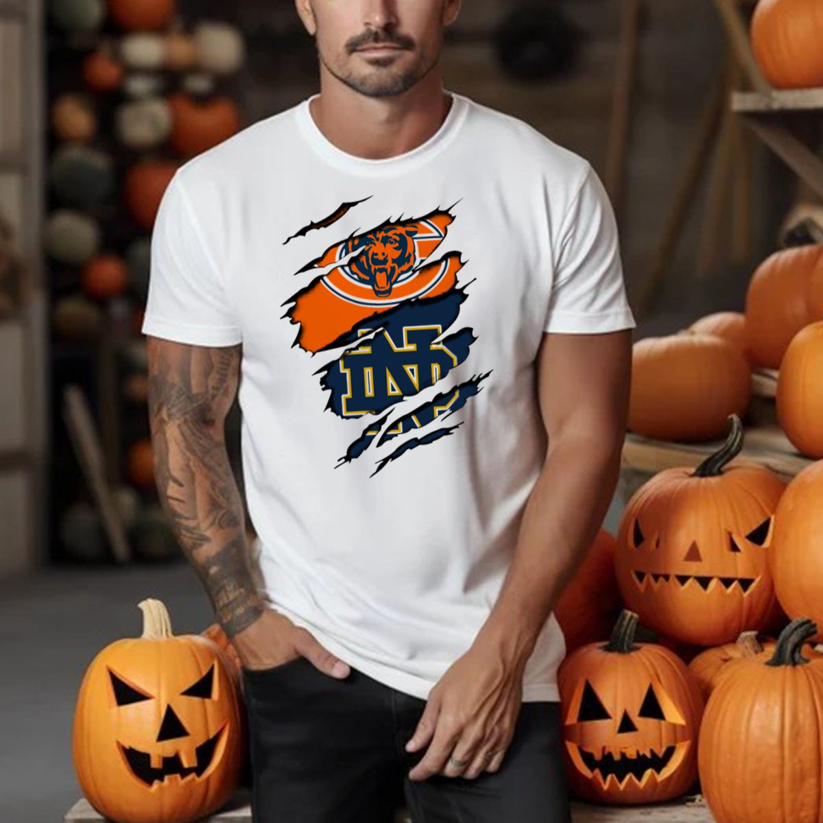 Bears-Notredame-Bears-Notredame-Chicago-Bears-Notre-Dame-Logo-Combo-T-Shirt-1_t-shirt-4_5