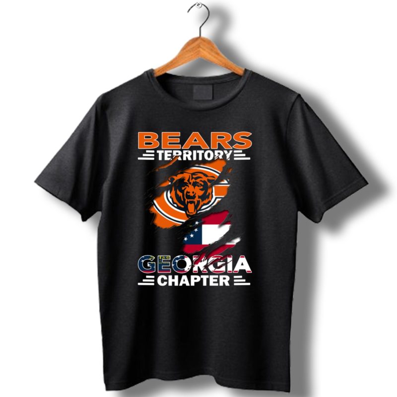 Bears Territory Chicago Bears Georgia Chapter T Shirt 1 T Shirt 1