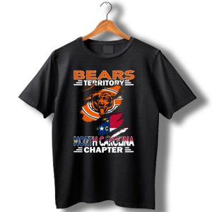 Bears Territory Chicago Bears North Carolina Chapter T Shirt