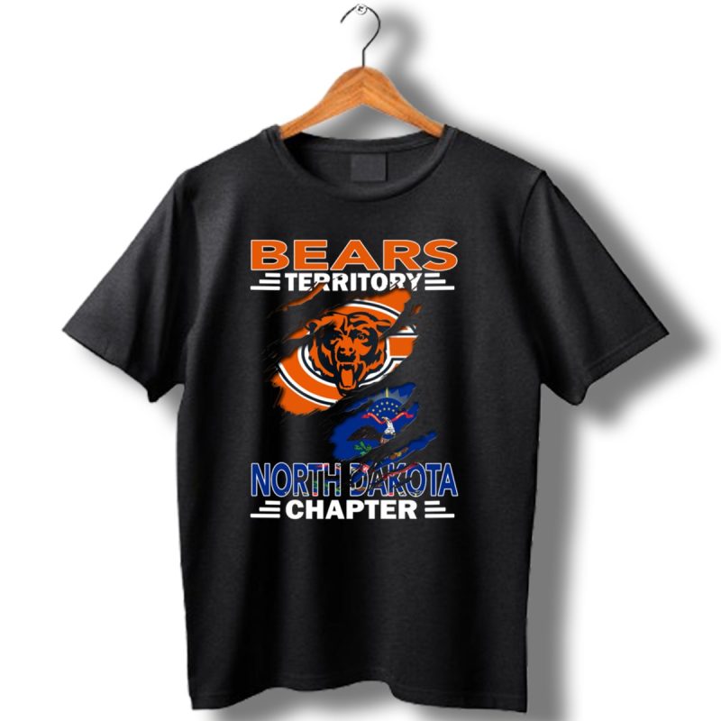 Bears Territory Chicago Bears North Dakota Chapter T Shirt 1 T Shirt 1
