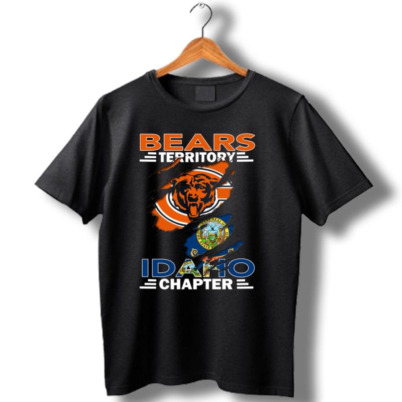Bears Territory Idaho Chapter Chicago Bears State Seal T Shirt 1 T Shirt 1