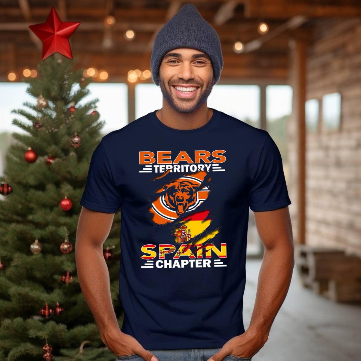 Bears-Territory-Spain-Chapter-Chicago-Bears-Flag-T-Shirt-1_t-shirt-3_4