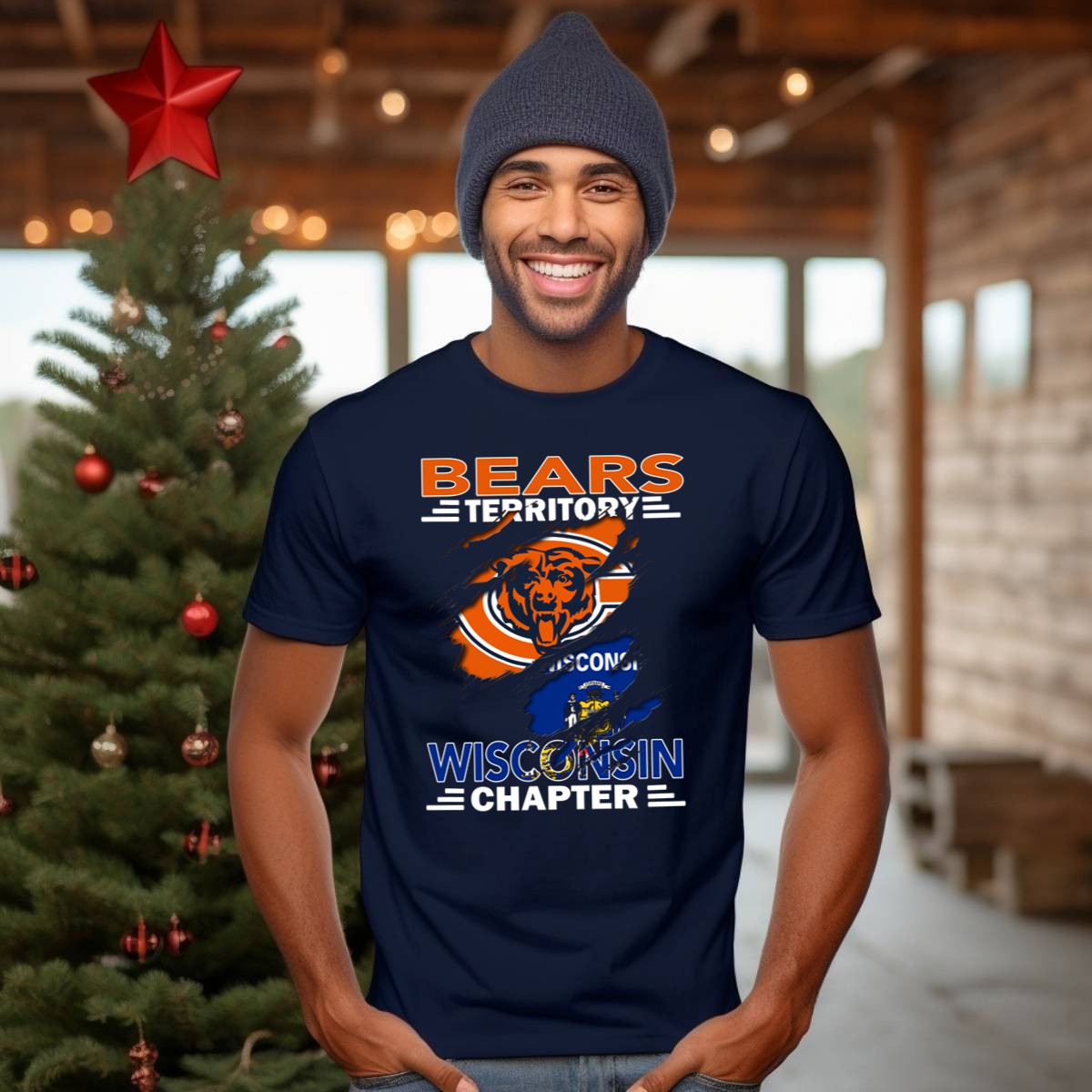 Bears-Territory-Wisconsin-Chapter-Chicago-Bears-Logo-With-Wisconsin-Flag-Background-T-Shirt-1_t-shirt-3_4