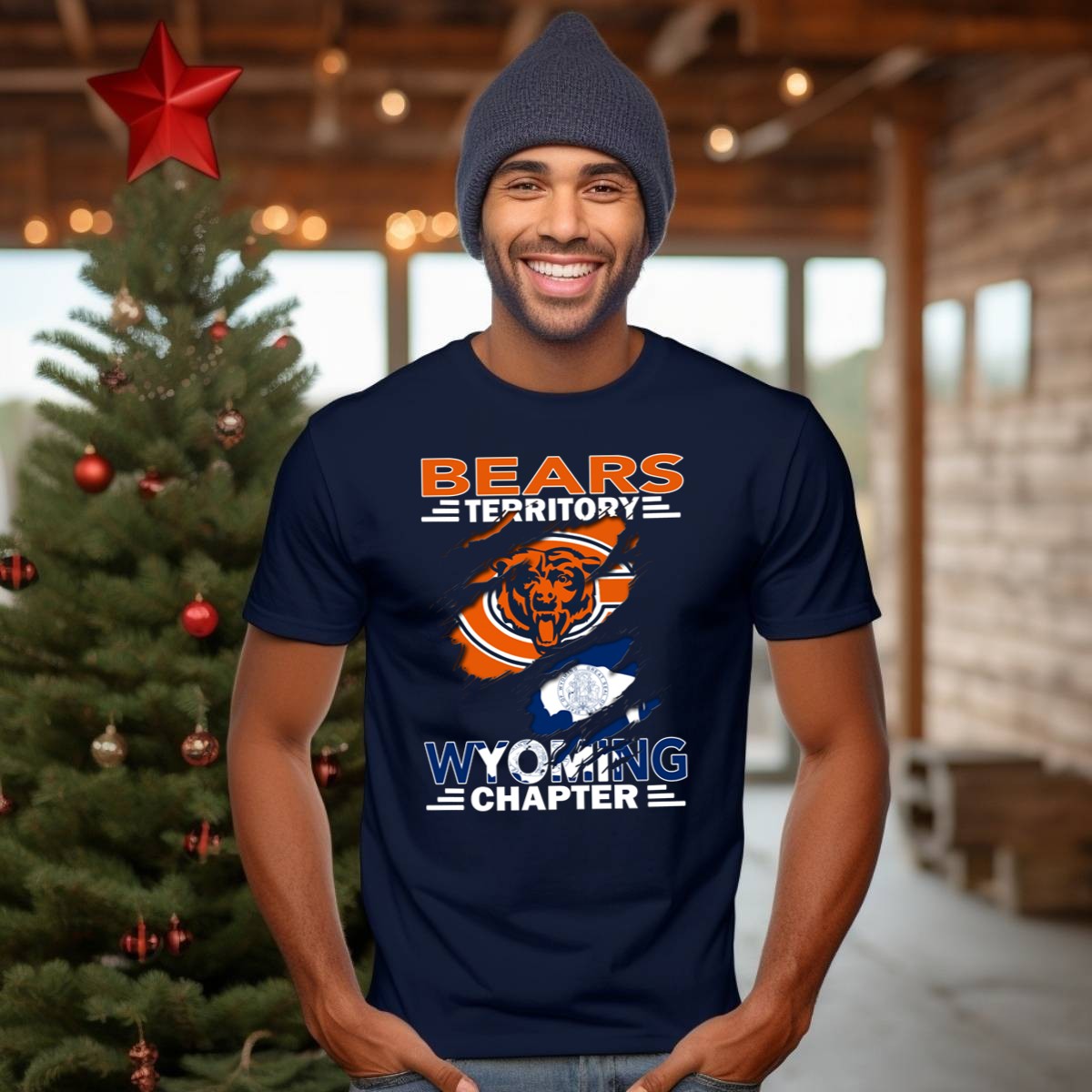 Bears-Territory-Wyoming-Chapter-Chicago-Bears-Logo-Wyoming-Flag-T-Shirt-1_t-shirt-3_4