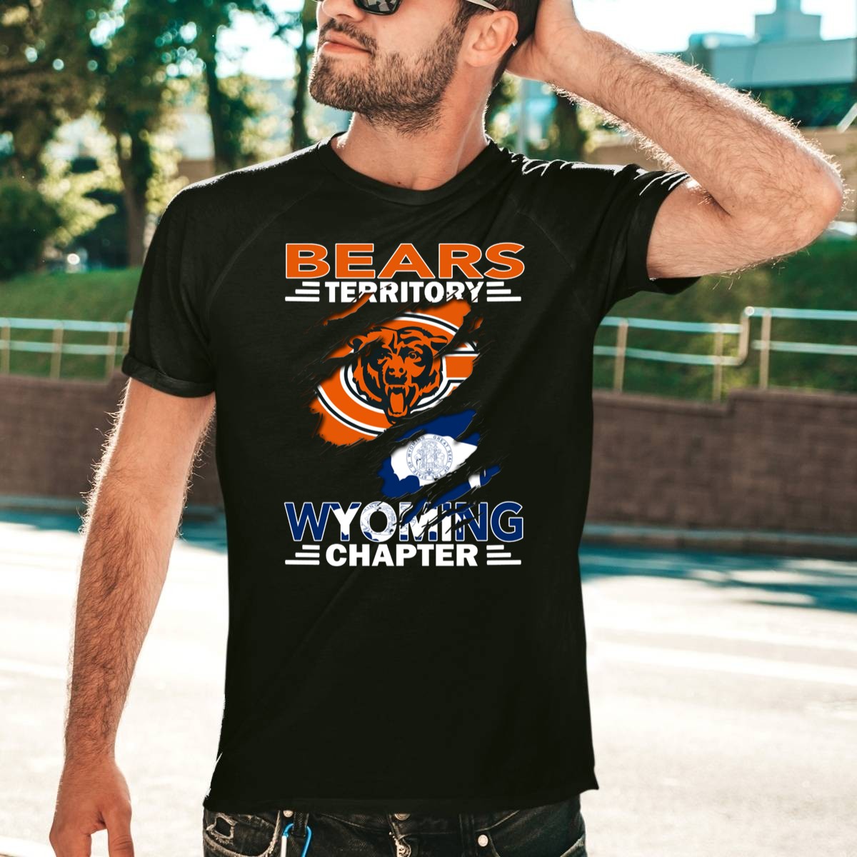 Bears-Territory-Wyoming-Chapter-Chicago-Bears-Logo-Wyoming-Flag-T-Shirt-1_t-shirt-4_5
