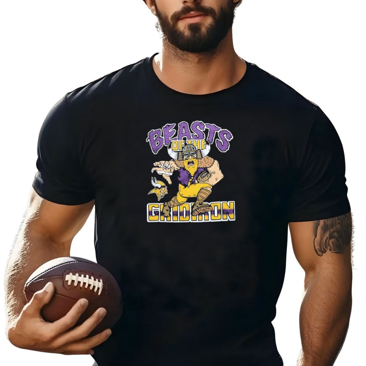 Beasts-Of-The-Gridiron-Minnesota-Vikings-Viking-Warrior-T-Shirt-1_t-shirt-4_5