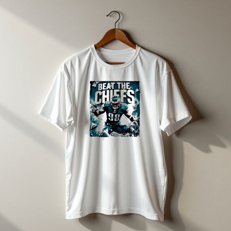 Beat The Chiefs Philadelphia Eagles Jalen Carter 96 T Shirt T Shirt 1 1