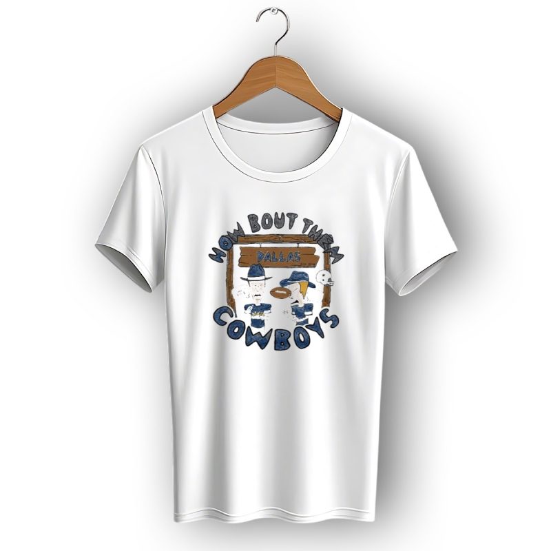 Beavis And Butt Head Dallas Cowboys How Bout Them Cowboys T Shirt 1 T Shirt 1
