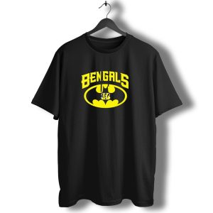 Bengals Batman Logo Cincinnati Bengals NFL Team T-Shirt