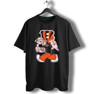 Bengals Popeye My Story Design 26 Cincinnati Bengals T-Shirt