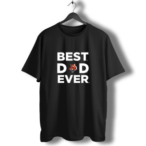 Best Cincinnati Bengals Dad Ever Tiger T-Shirt