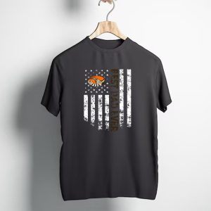 Best Cleveland Browns Dad Ever Flag T-Shirt