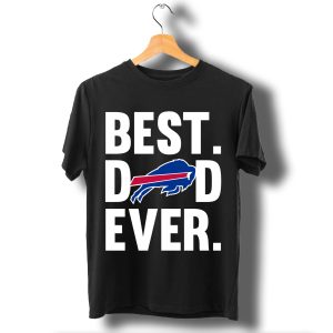 Best Dad Ever Buffalo Bills Logo Father Day T Shirt