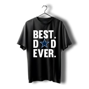 Best Dad Ever Dallas Cowboys Logo Father Day Shirt