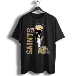 Betty Boop New Orleans Saints T-Shirt