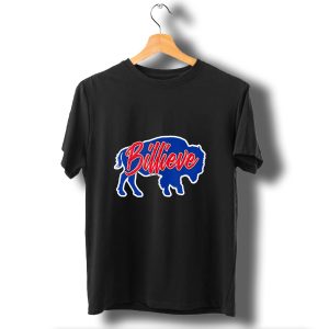 Billieve Buffalo Bills Mafia 716 Bflo Wny Football New York T-Shirt