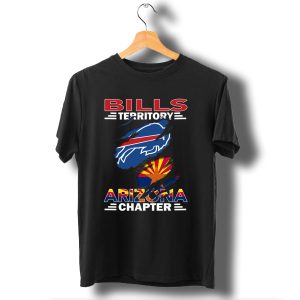 Bills Territory Arizona Chapter Buffalo Bills Logo Arizona Flag T-Shirt
