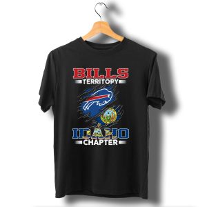 Bills Territory Idaho Chapter Buffalo Bills State Seal T-Shirt