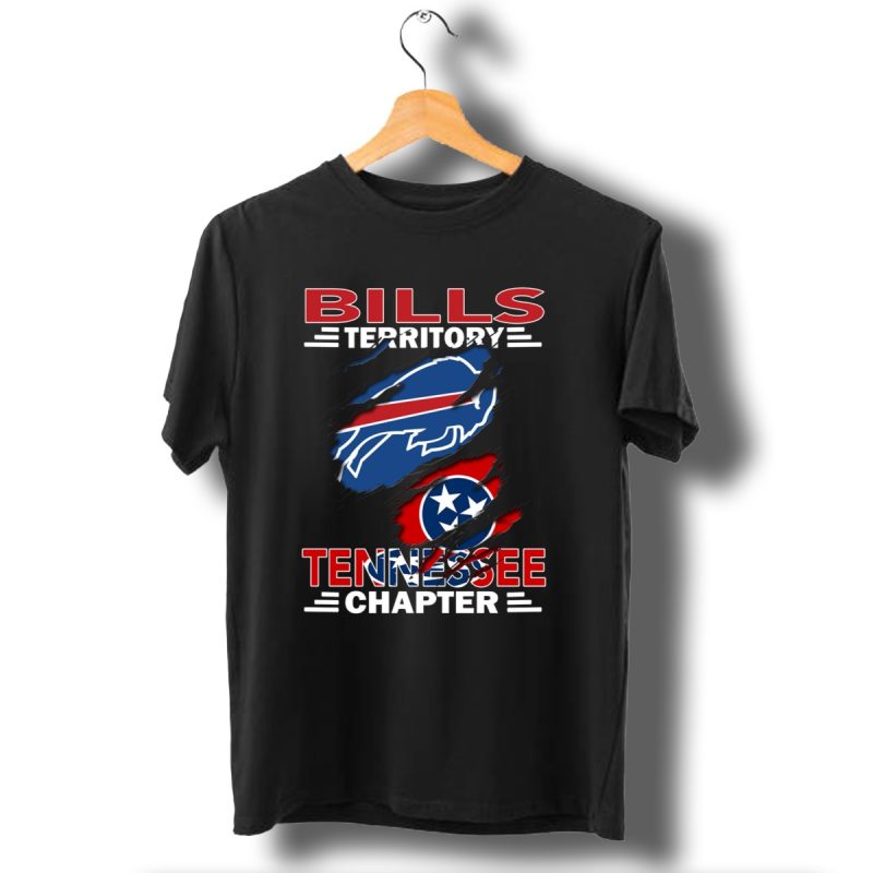 Bills Territory Tennessee Chapter Buffalo Bills Tennessee Flag T Shirt 1 T Shirt 1