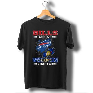 Bills Territory Wisconsin Chapter Buffalo Bills Wisconsin State T-Shirt