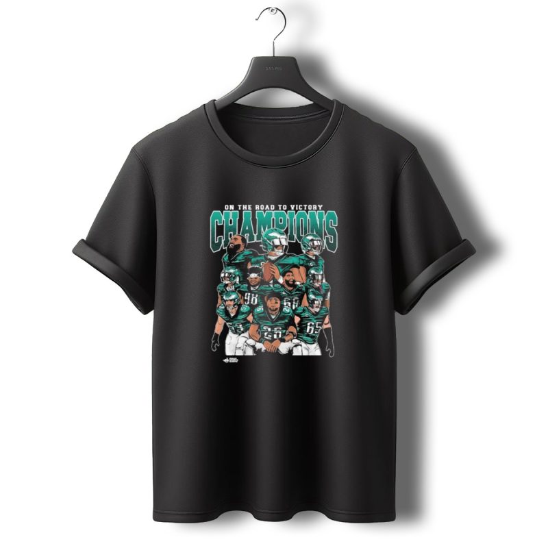 Birds Championship Philadelphia Eagles Super Bowl Champions Team T Shirt T Shirt 0 1