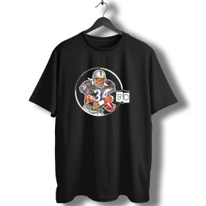 Bo Bo Jackson 34 Las Vegas Raiders Nfl Football Player T-Shirt